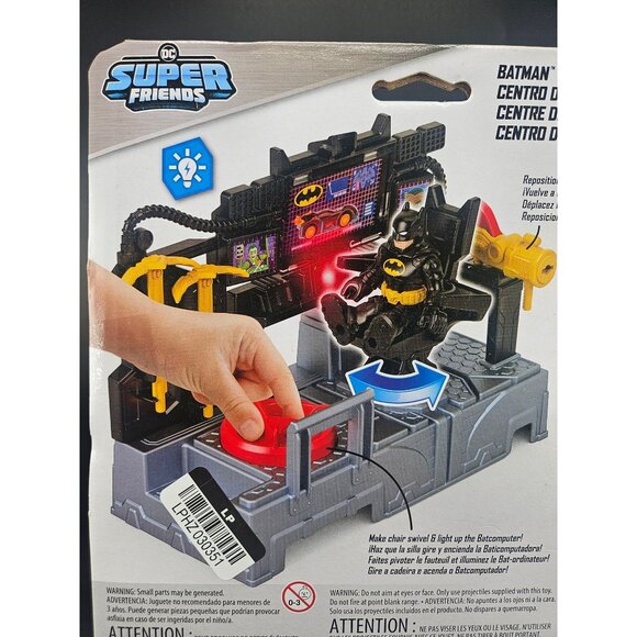 Fisher-Price Imaginext DC Super Friends Batman Command Center Playset Ages 3-8 - Picture 6 of 8